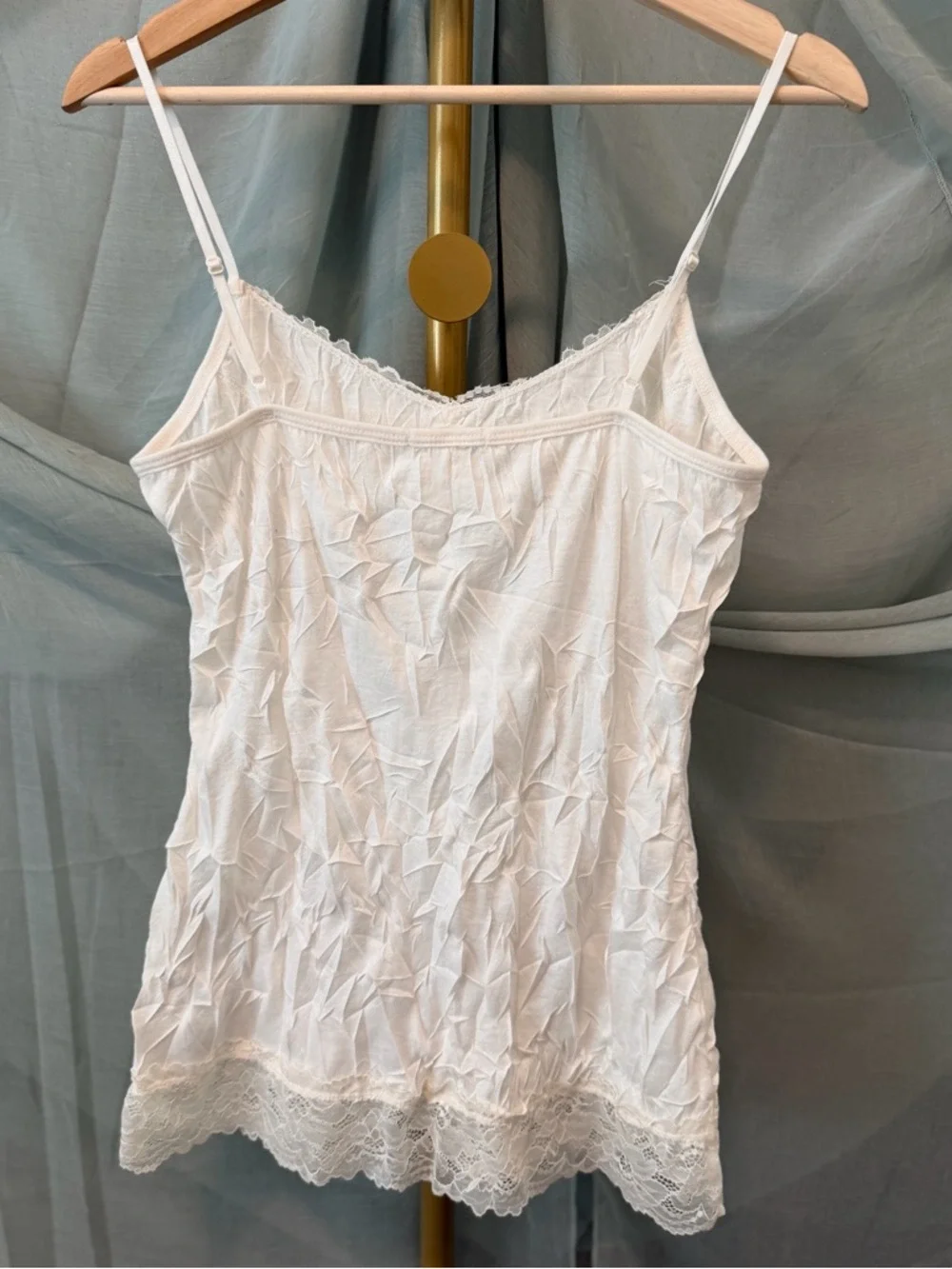 Maurices Cream Lace-Trim Camisole - Picture 2 of 4